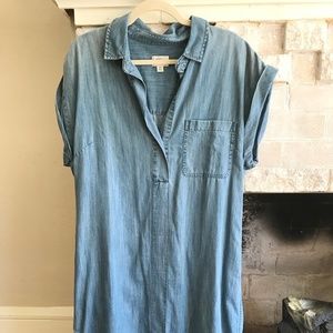 J.Crew Chambray Tunic Dress